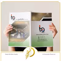 طراحی و چاپ کاتالوگ شرکت مهندسی صنعتی در ابعاد a4 (این مبلغ شامل هزینه چاپ نمیباشد) 