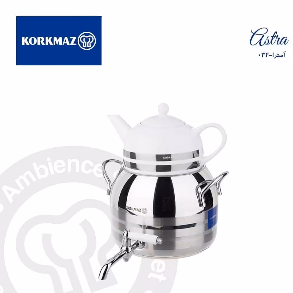 سماور شیر دار براق کروکماز  3 لیتر مدل لونا آسترا 032