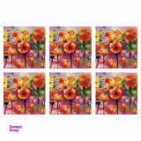 زیر لیوانی مدل C1-42309 بسته 6 عددی