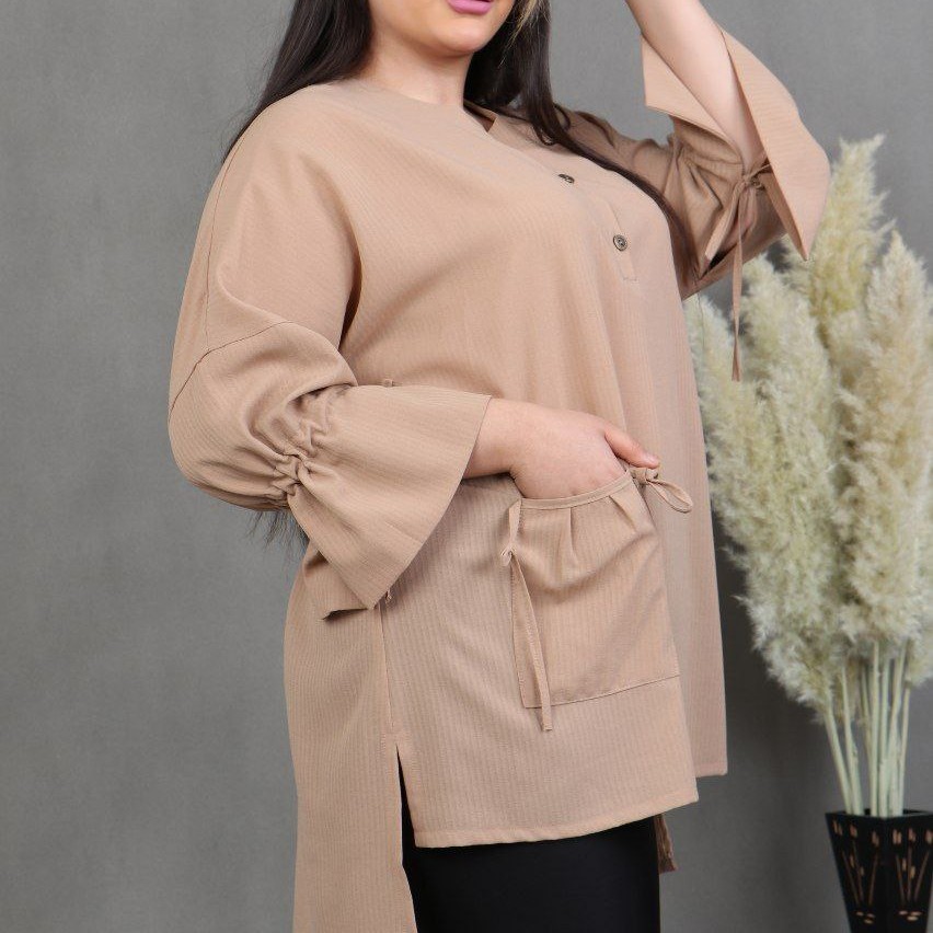 شومیز سایز بزرگ شیک کیفیت جنس در سایز 44 تا 58