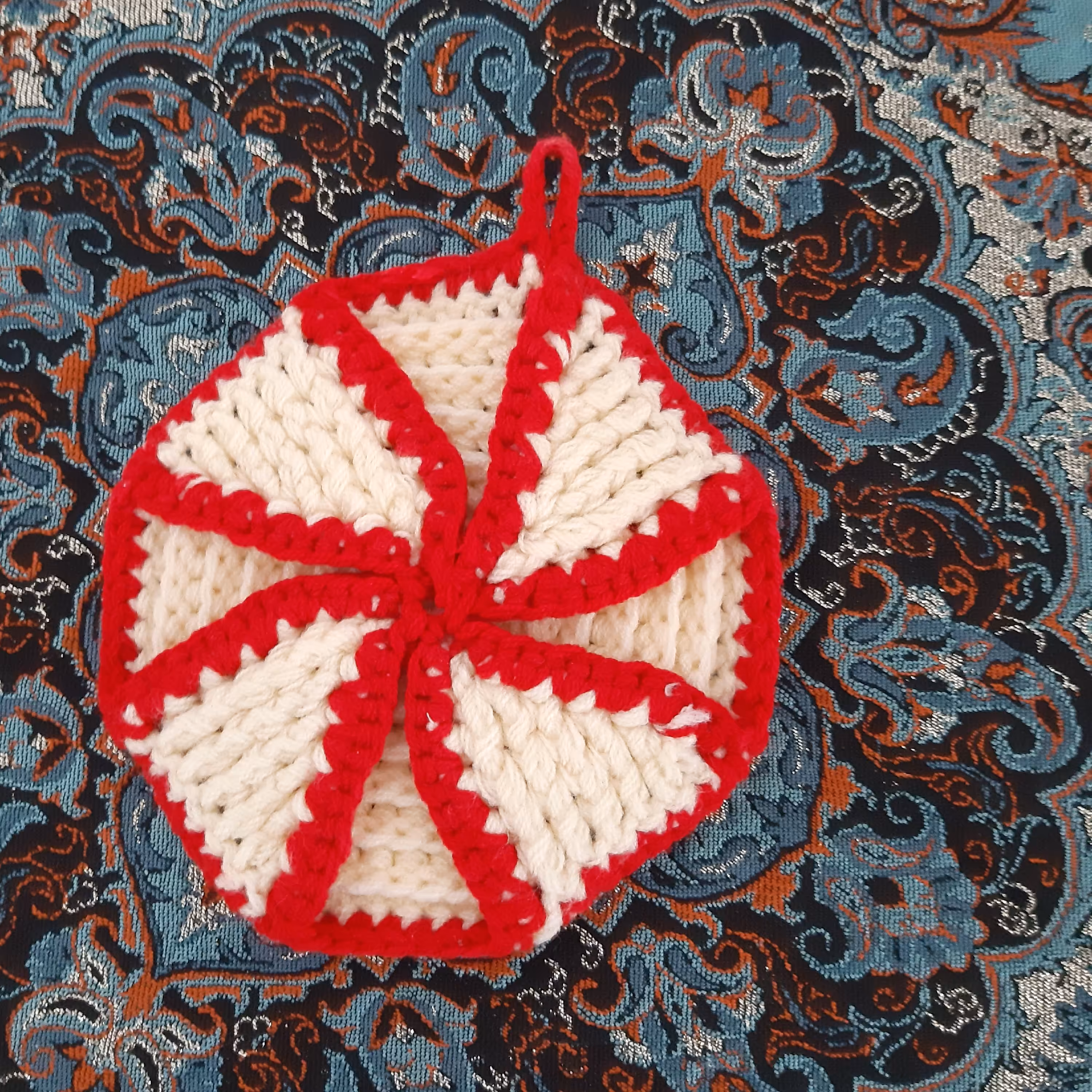 اسکاج بافتنی آشپزخانه دستبافت