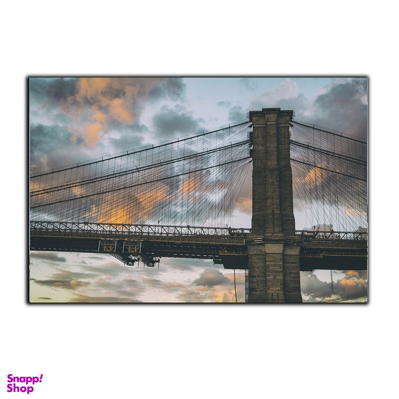 تابلو شاسی بکلیت طرح منظره شهری و پل کابلی مدل SH-S2797