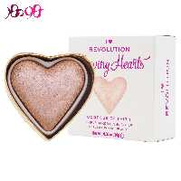 هایلایتر قلبی رولوشن مدل glowing hearts حجم 10 گرم - REVOLUTION