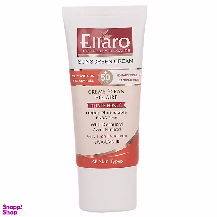 کرم ضد آفتاب الارو (Ellaro) مدل Very High Protection با SPF50 حجم 50 میلی‌‌ لیتر