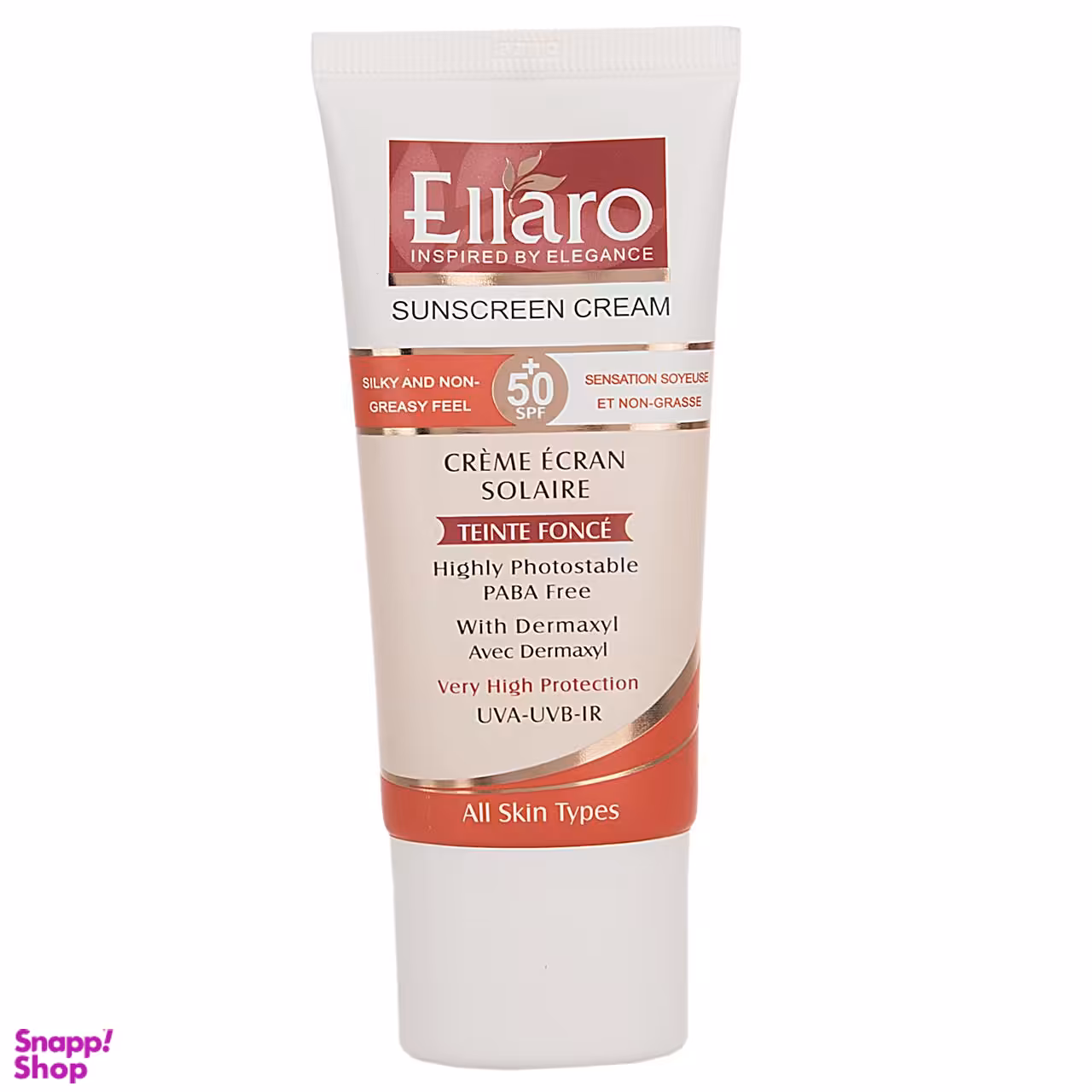 کرم ضد آفتاب الارو (Ellaro) مدل Very High Protection با SPF50 حجم 50 میلی‌‌ لیتر