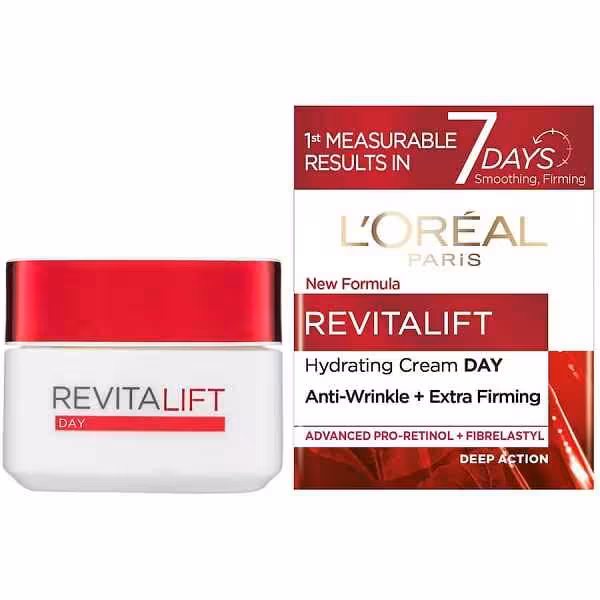 کرم روز لورال LOREAL مدل رویتالیفت REVITALIFT حجم 50 میل | ضد چروک و لیفت کننده قوی