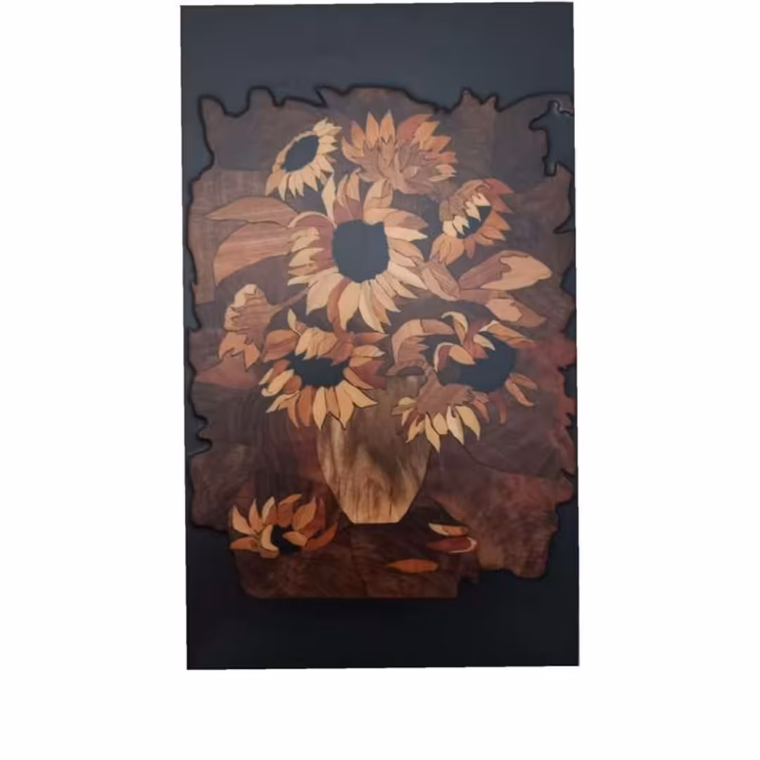 تابلو معرق گل افتابگردون