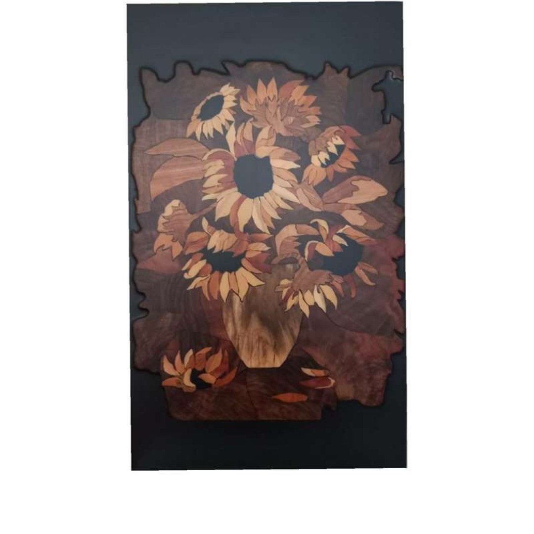 تابلو معرق گل افتابگردون