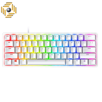 کیبورد ریزر مدل Huntsman Mini Mercury Purple Optical Switch Clicky White