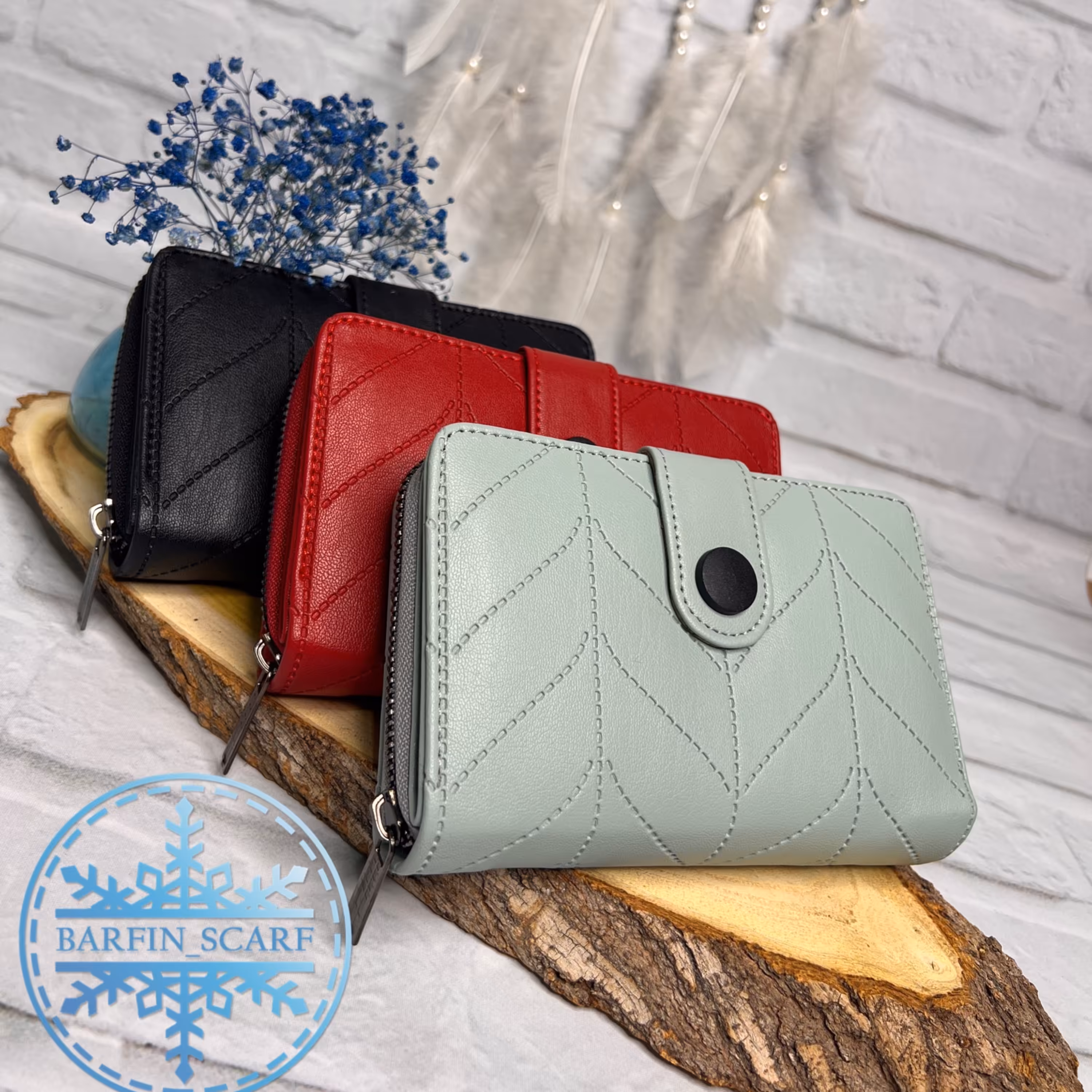 کیف پول سه خانه 