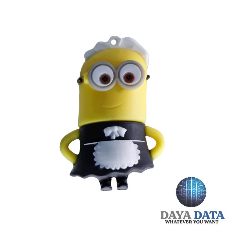 فلش مموری فانتزی دایا دیتا مینیون الی  مدلPC1000-49 ظرفیت 128GB-USB2 رنگ مشکی