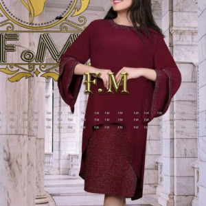 شومیز تونیک مجلسی رها سایز بزرگ 47888