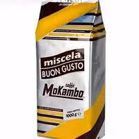 دانه قهوه بون گوستو70 درصد روبوستا موکامبو  BUON GUSTO Mokambo وزن 1 کیلو