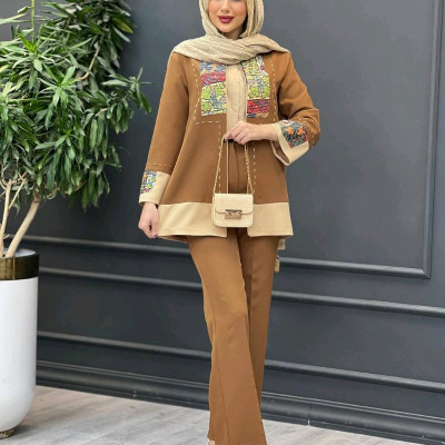 کت شلوار ترکیبی