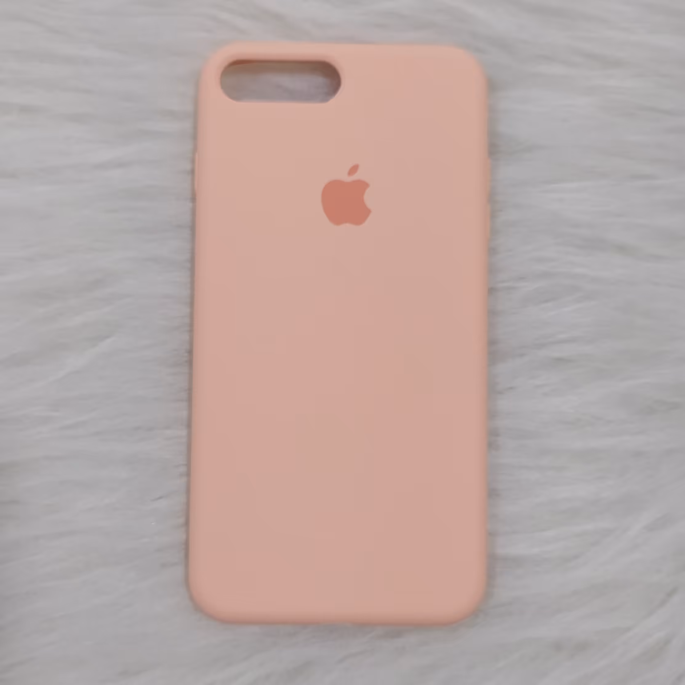 گارد آیفون  7 plus و 8 plus سیلیکونی اورجینال پاکنی رنگ کالباسی 