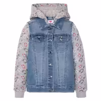 کاپشن جین کلاه دار  دخترانه برند  پپرتس Pepperts آلمان