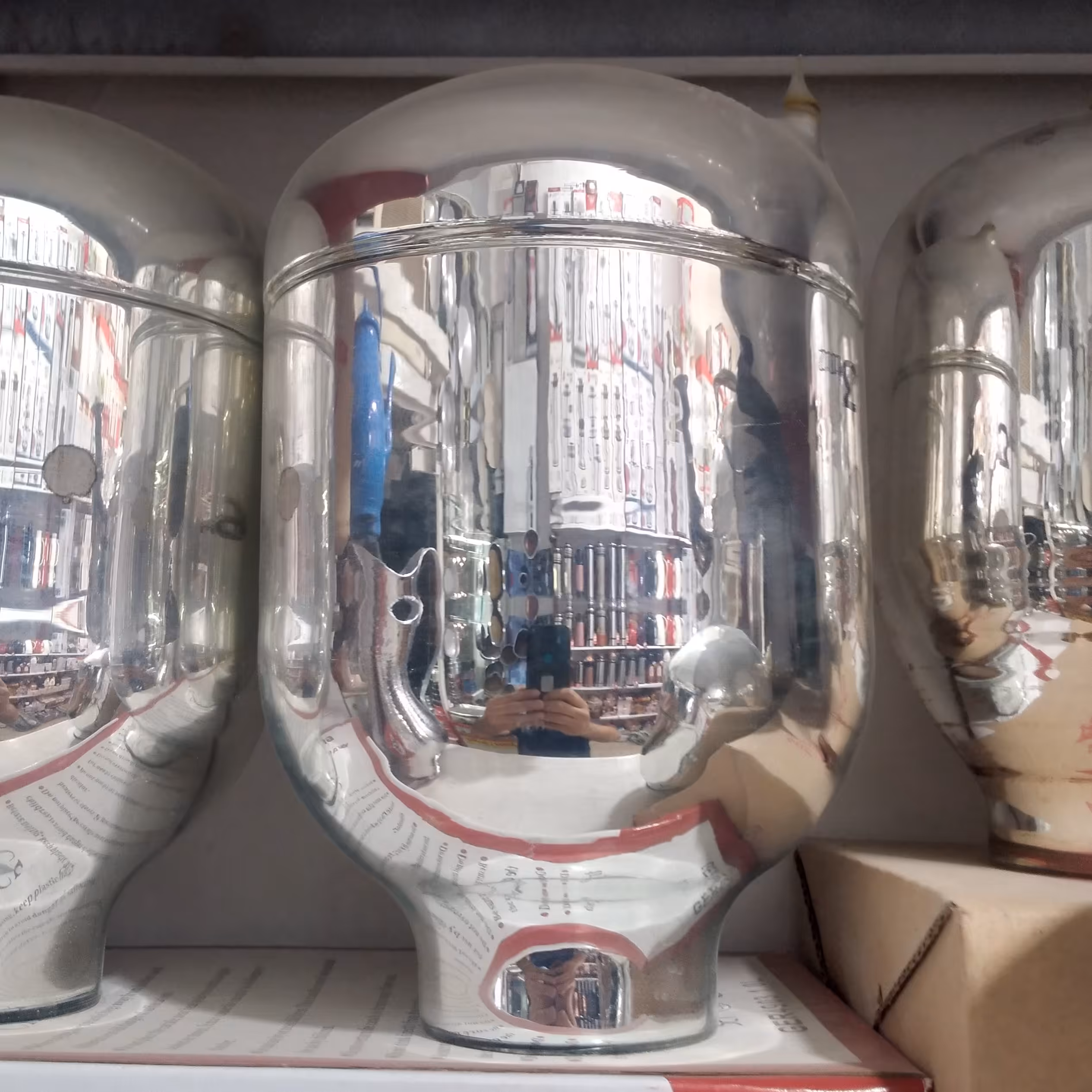 شیشه فلاسک  1.9 لیتری تپل دهنه گشاد