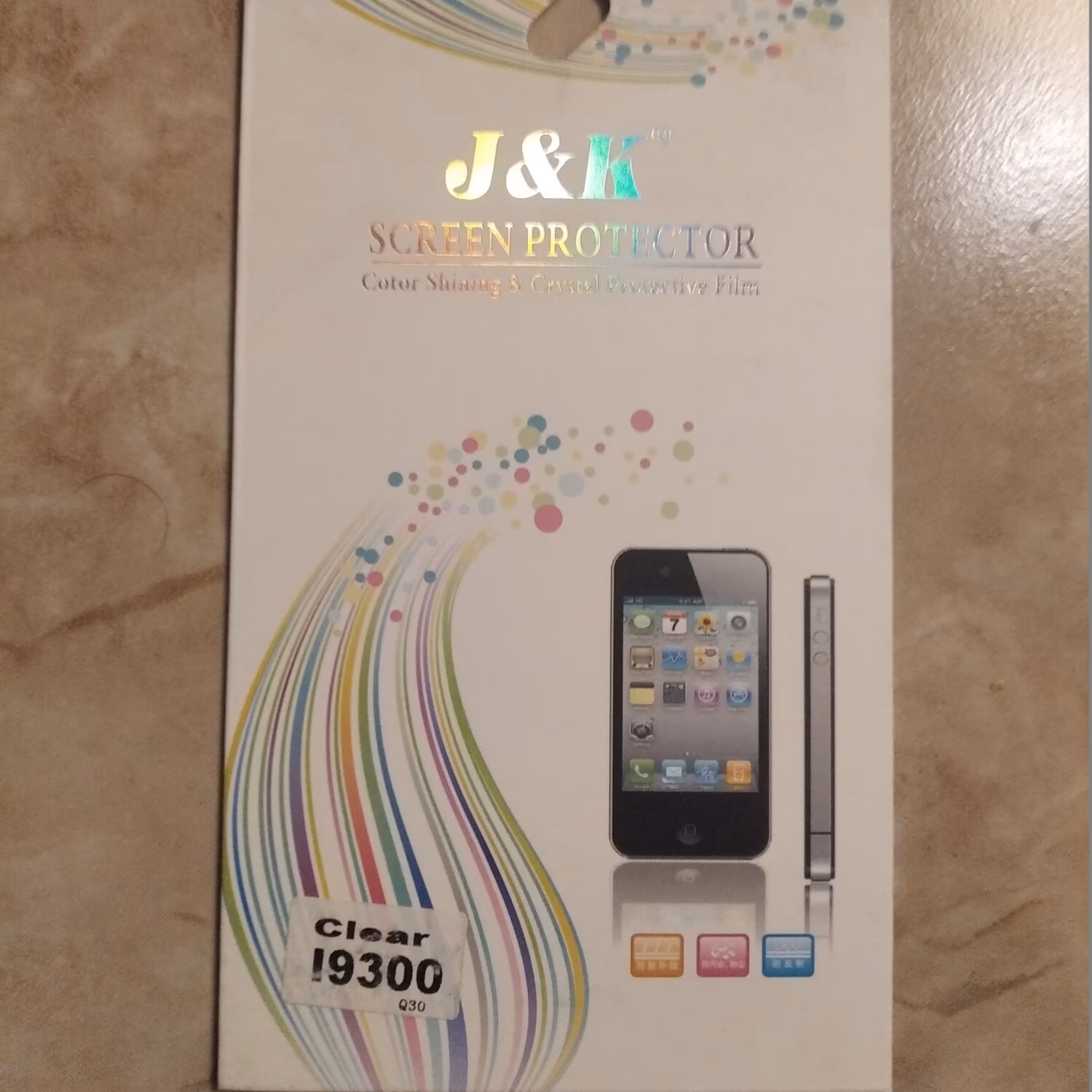 برچسب محافظ صفحه نمایش گوشیSamsung Galaxy S3 I9300