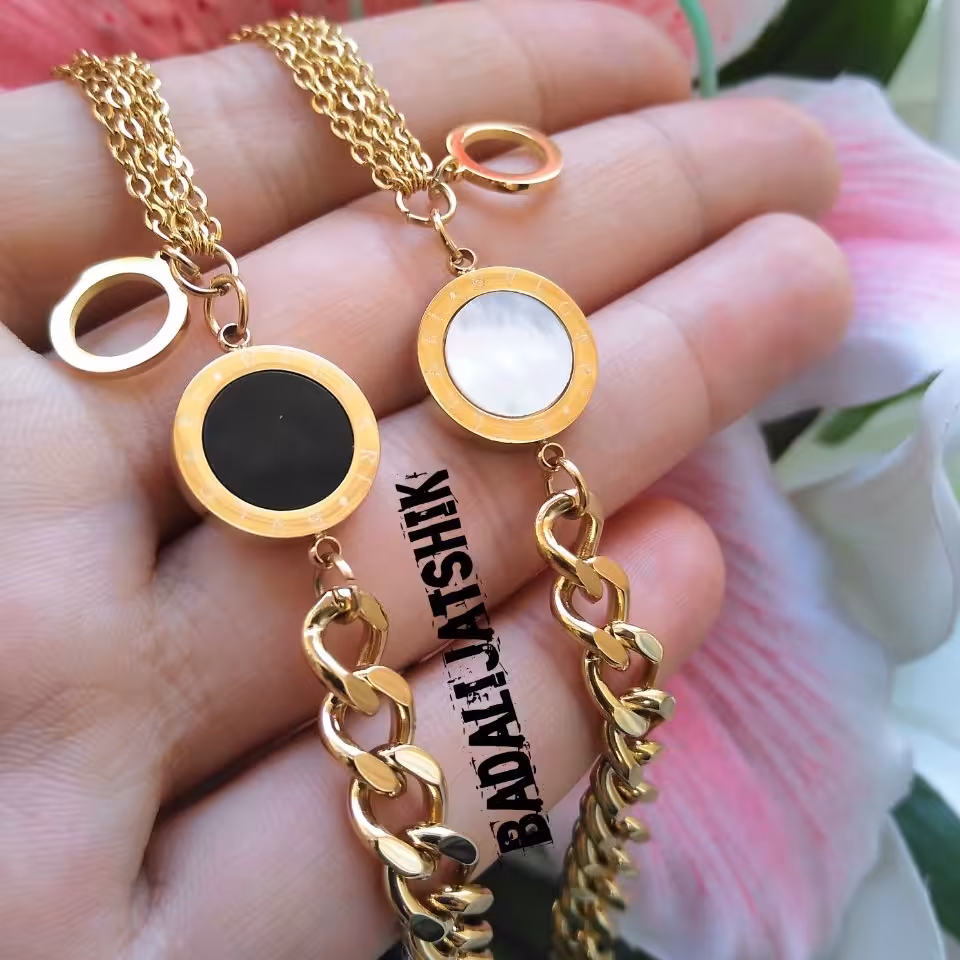 دستبند بولگاری استیل 