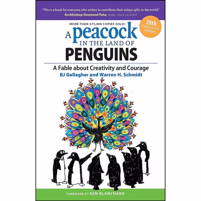 کتاب زبان اصلی a Peacock in the Land of Penguins