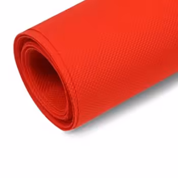 پرده قرمز 3x5 لوله پلاستیکی (فون شطرنجی)