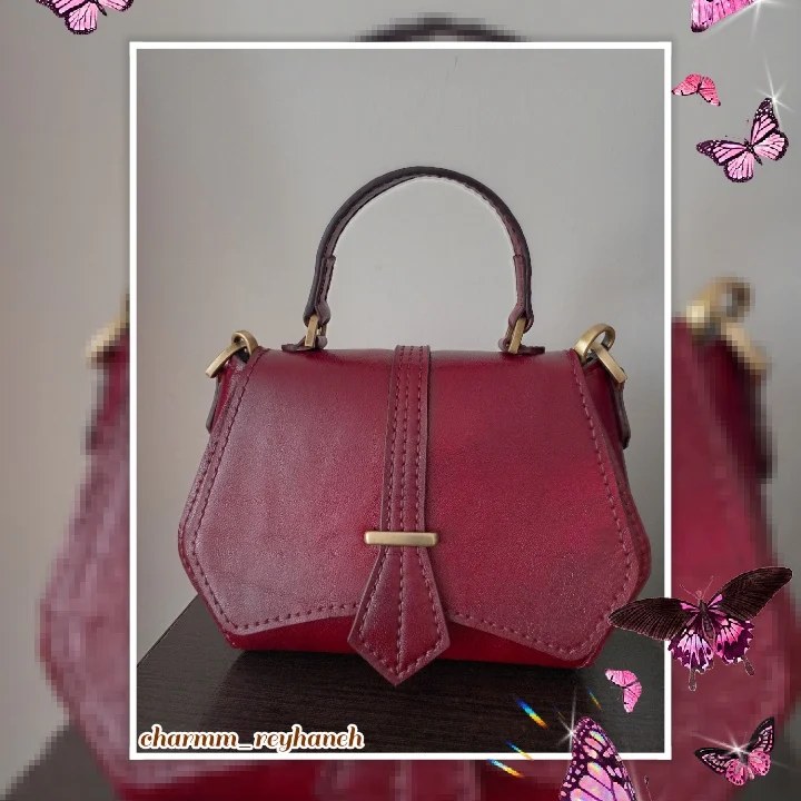 کیف زنانه مجلسی چرم بزی سوپر