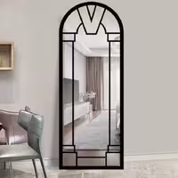 آینه قدی چوبی الف طرح پرنسا  70-W-180