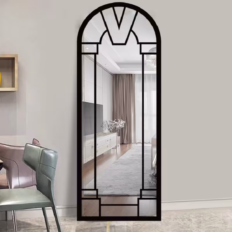 آینه قدی چوبی الف طرح پرنسا  70-W-180