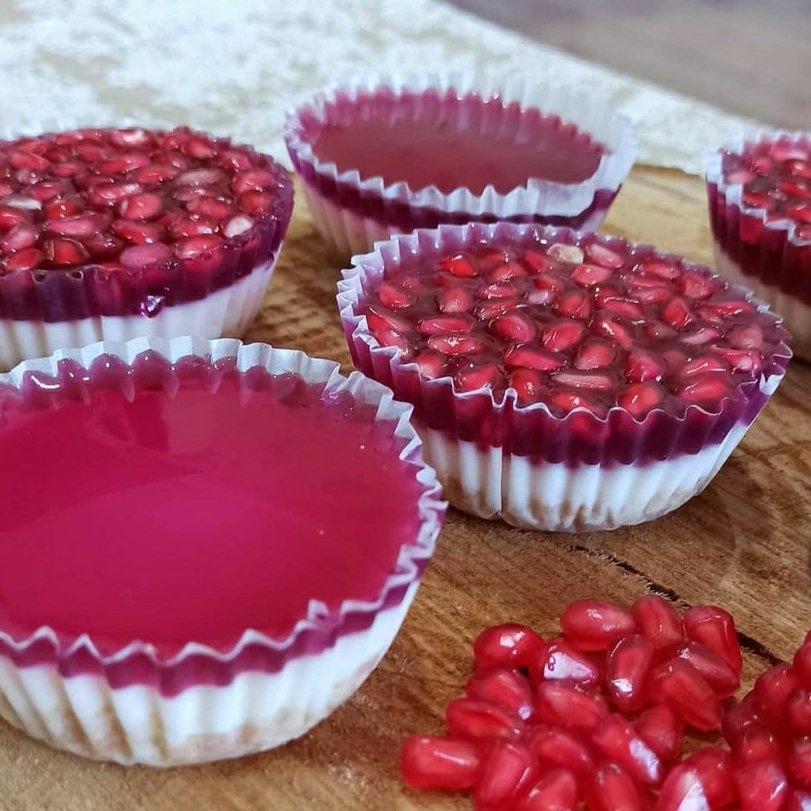 چیزکیک انار تک نفره