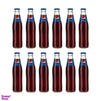 نوشابه گازدار پپسی حجم ۲۵۰ میلی لیتر بسته 12 عددی