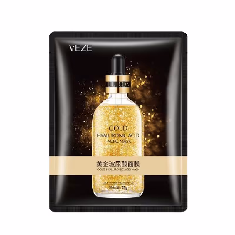 ماسک صورت طلا