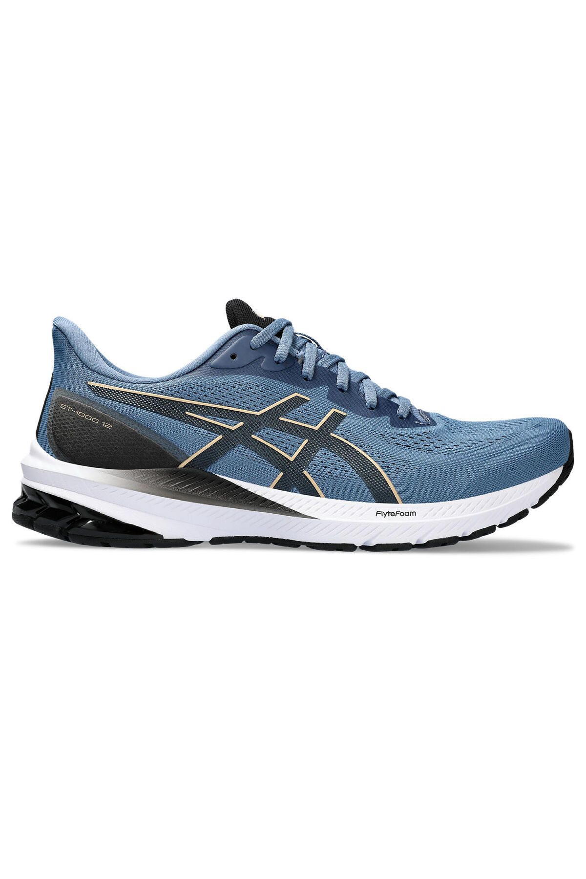 کفش دو و تمرین آبی مردانه GT 1000 12 در حال رانینگ 401 Asics