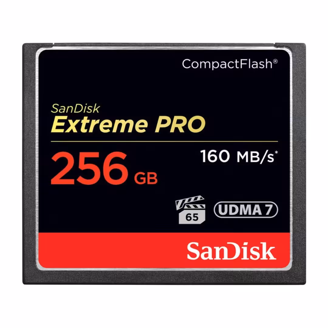 کارت حافظه سن دیسک SanDisk 256GB Extreme Pro CompactFlash Memory Card (160MB/s)