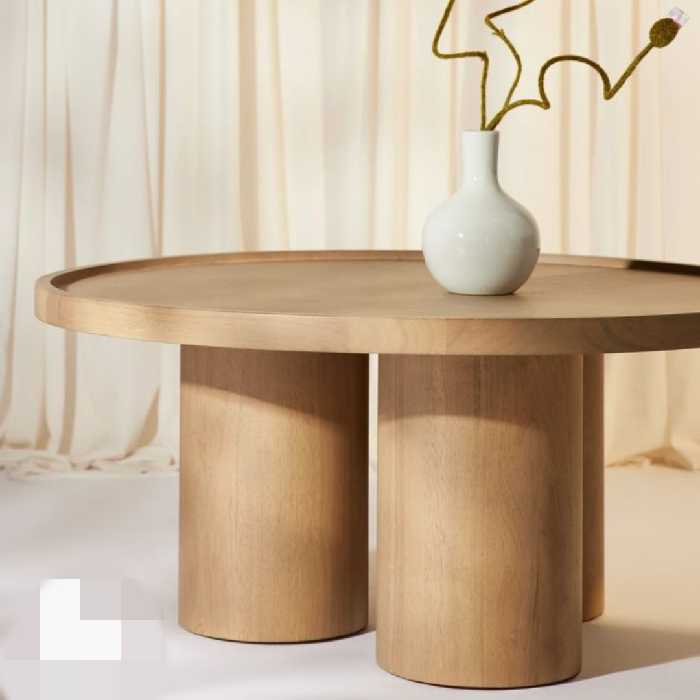 میز جلو مبلی  چوبی  مدرن