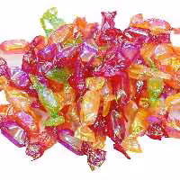 آبنبات میوه ای کریستالی بلژیکی آدرین 100 گرمی
