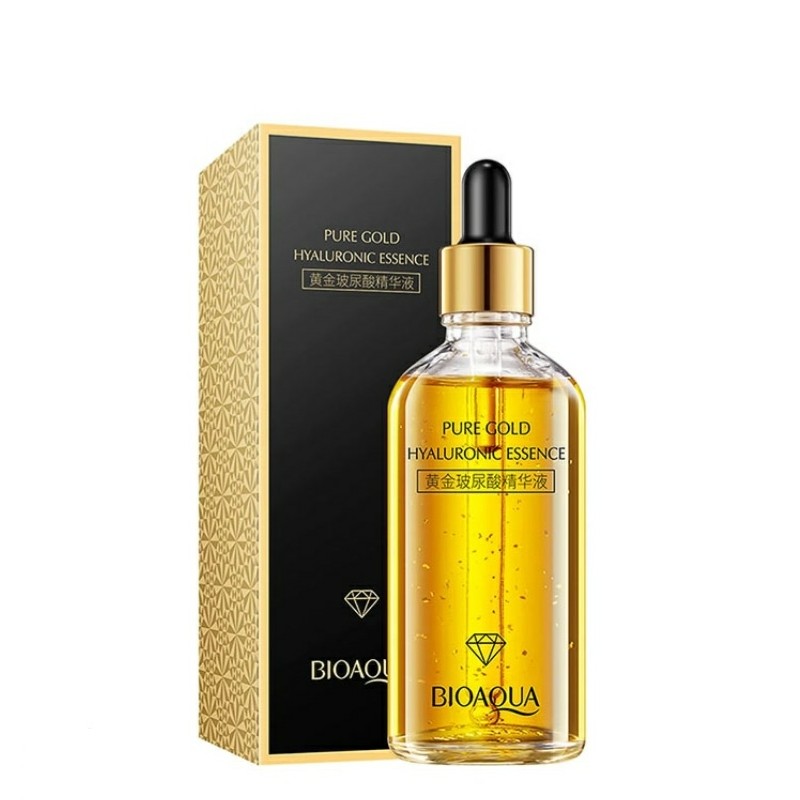 سرم طلا 24K عیار بیوآکوا برای لک و جای جوش صورت BIOAQUA