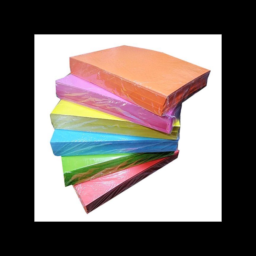 کاغذ آ4 تک رنگ (مغز رنگ) 