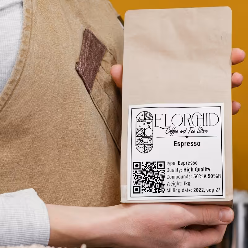 قهوه اسپرسو 70 30 ربوستا 250 گرمی الورکید درجه یک 