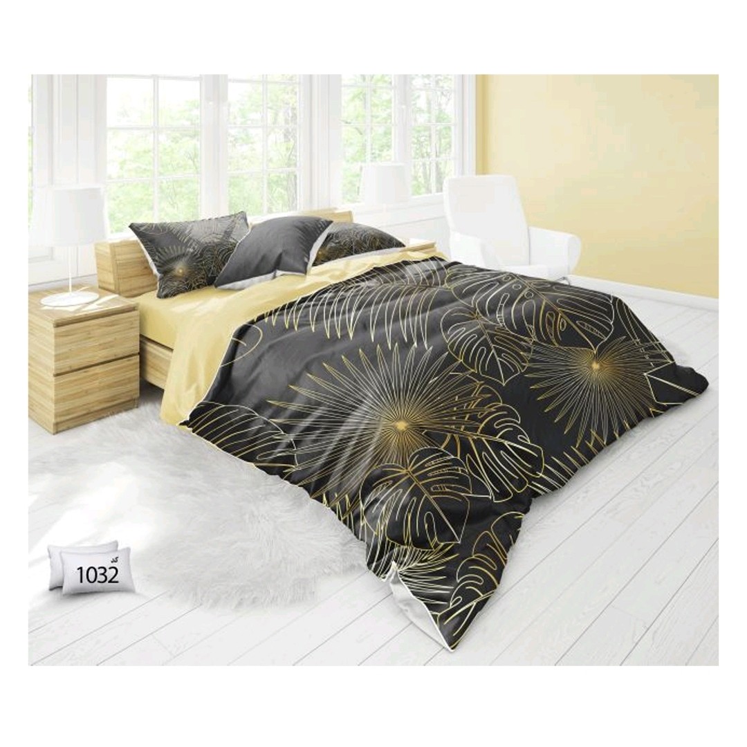 روتختی عروس دونفره 6 تکه شامل یک عدد لحاف و یک عدد ملحفه دور کشدار و چهار عدد رو بالشی 
سایز لحاف 220  در 240 فیکس