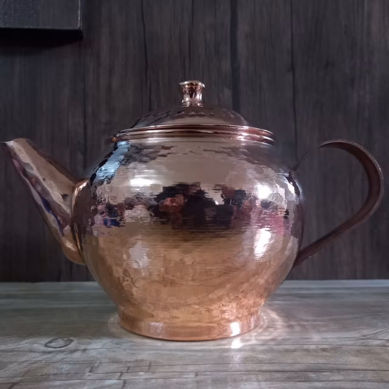 قوری توپی مسی زنجان 