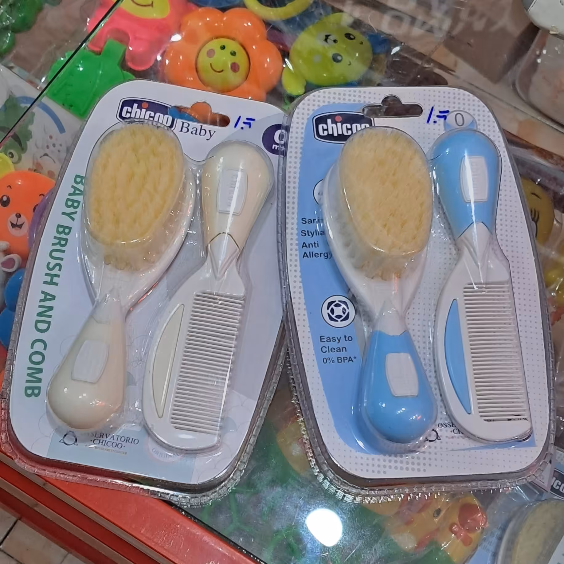 شانه برس کلاسیک چیکو در رنگای مختلف