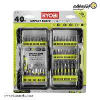 ست سر پیچ گوشتی ریوبی 40 عددی مدل AR2038
