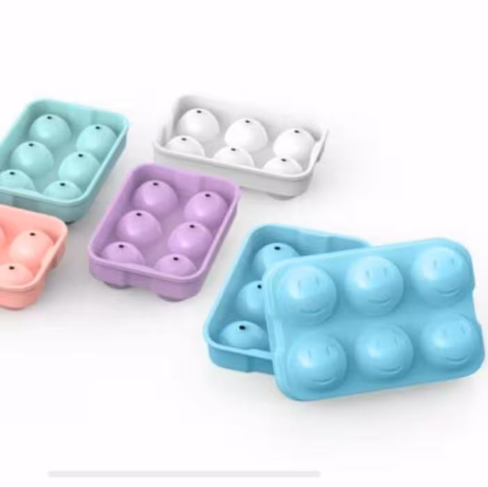 قالب یخ کروی طرح لبخند