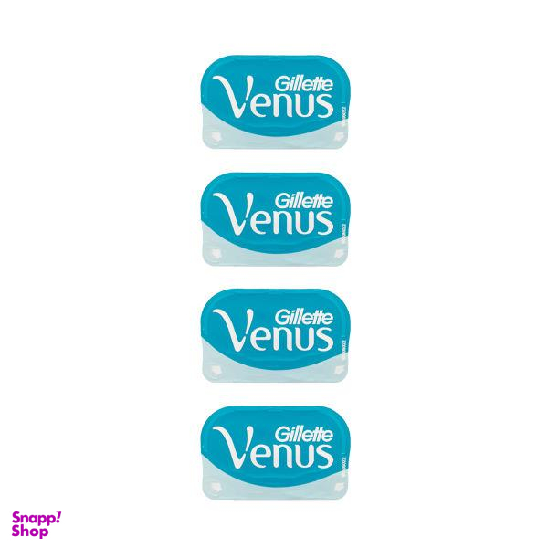 یدک اصلاح ژیلت (Gillette) مدل venus smooth بسته 4 عددی