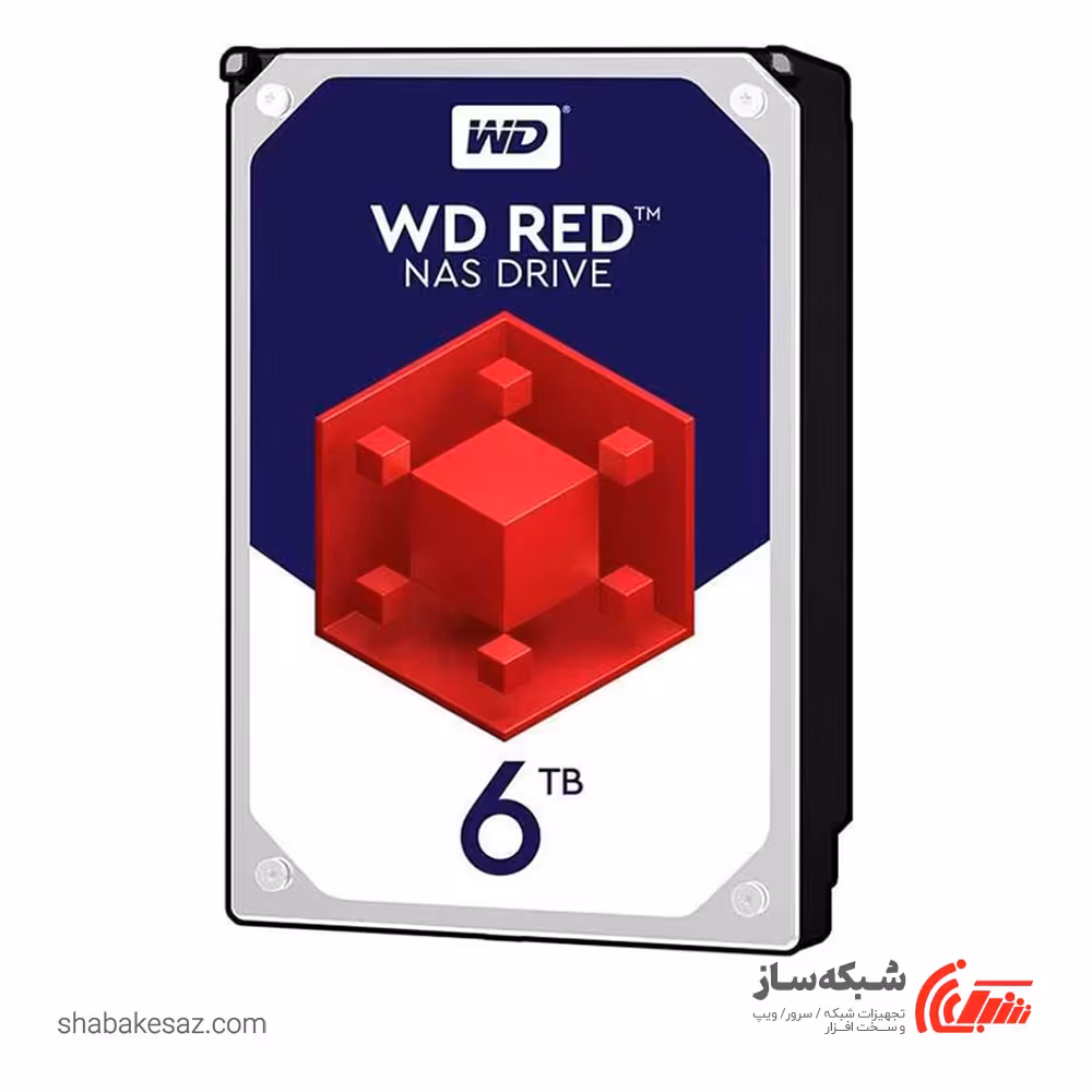 قیمت و خرید هارد وسترن دیجیتال Western Digital Red WD60EFRX اینترنال 6TB - شبکه ساز