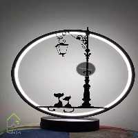 آباژور رومیزی گربه