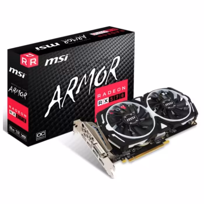 کارت گرافیک ام اس ای RADEON RX 570 ARMOR 8G OC