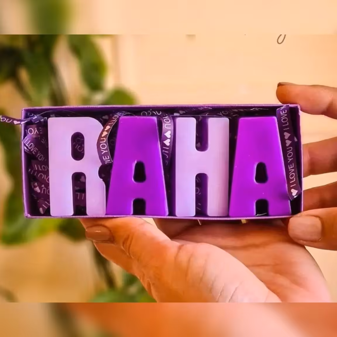 شمع حروف .شمع اسم