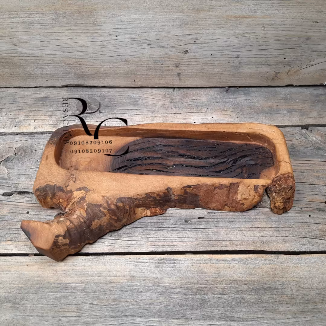 ظرف سرو و پذیرایی چوبی مدل C1269