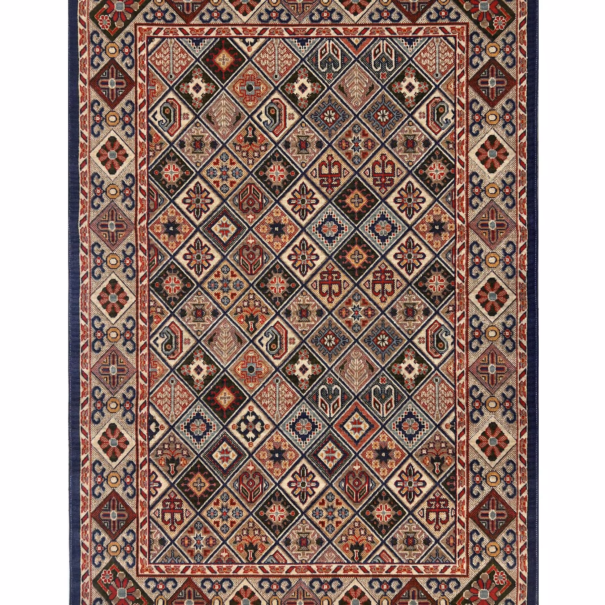 گلیم ماشینی9 متری(3.5-2.5)-هشت رنگ-طرح محراب اسپرت دستار-ارسال پس کرایه